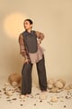 Elora Grey/Brown/Beige color