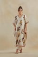 Beige Kaftan Pant Beige/Yellow color