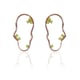 Kai Earrings Green color