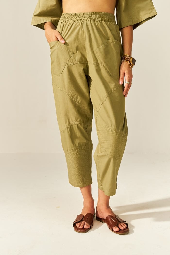 Aloe Oversized Shirt and Tapered Pants Co-ord Set