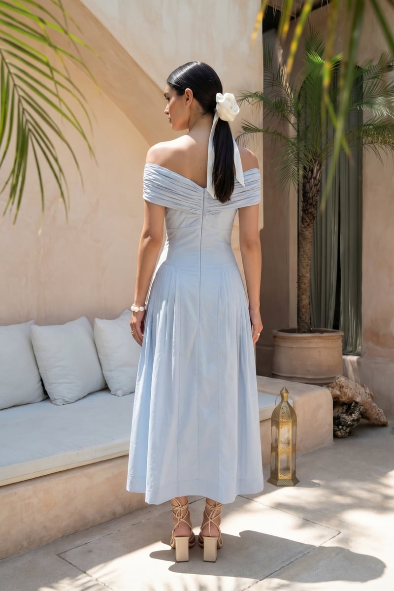 Amara Dress Blue