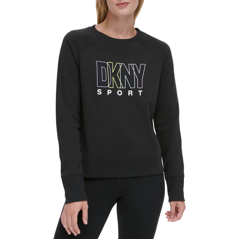 Black Crewneck Logo Sweatshirt