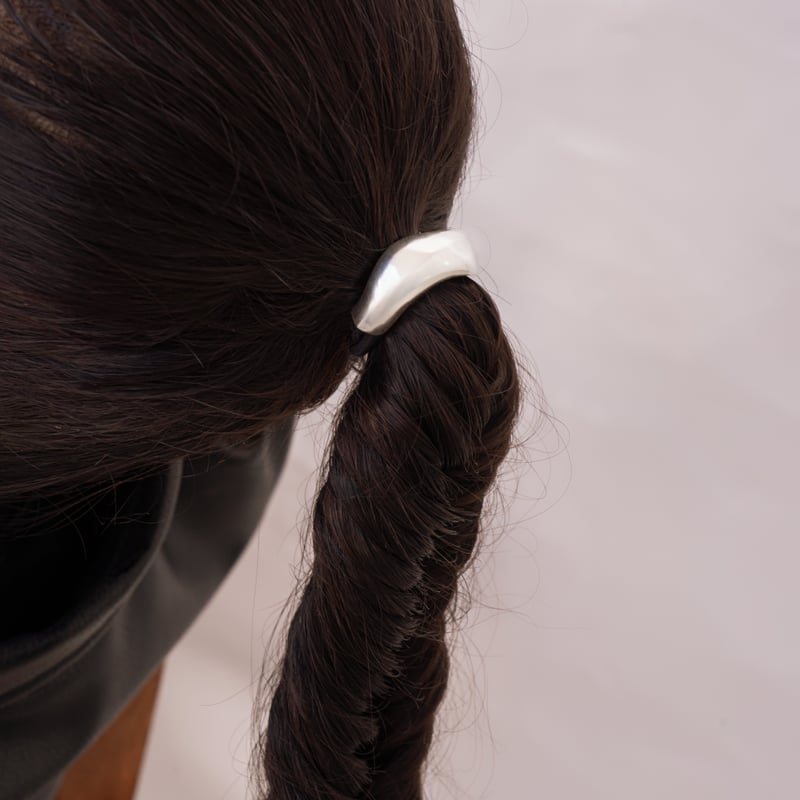 Wave Hair Band Silver — Equiivalence