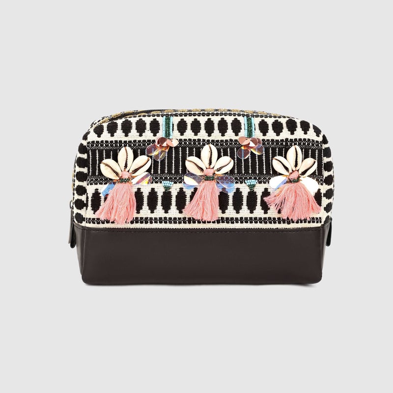 New Make Up Kit Big - Black With Shells