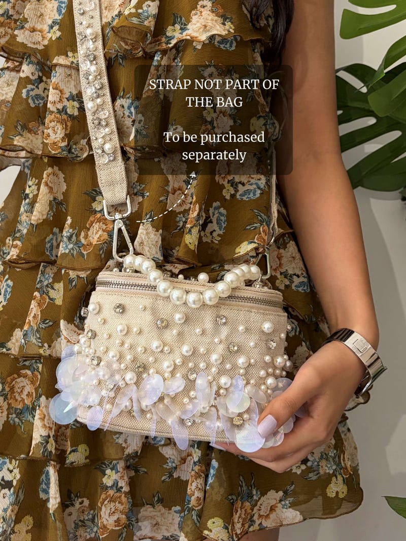 Jute Vanity Bag
