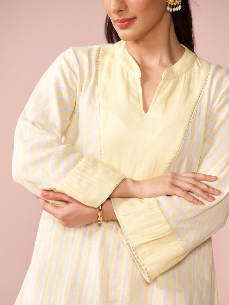 Gelato Cotton Striped Dress