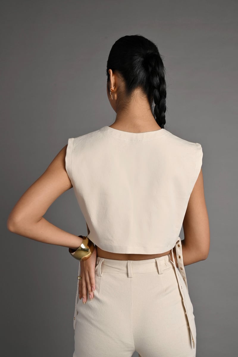 Off-White Denim Straight-Leg Relaxed-Fit Trousers