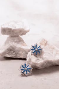 Caree Silver Earrings