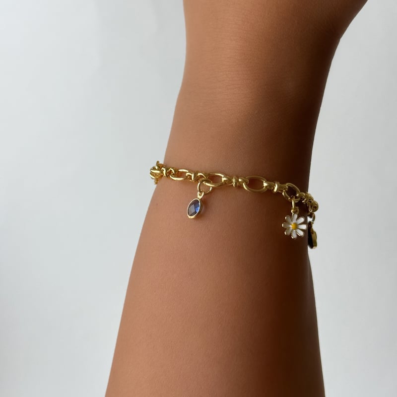 Evil Eye Pre-Made Charm Bracelet