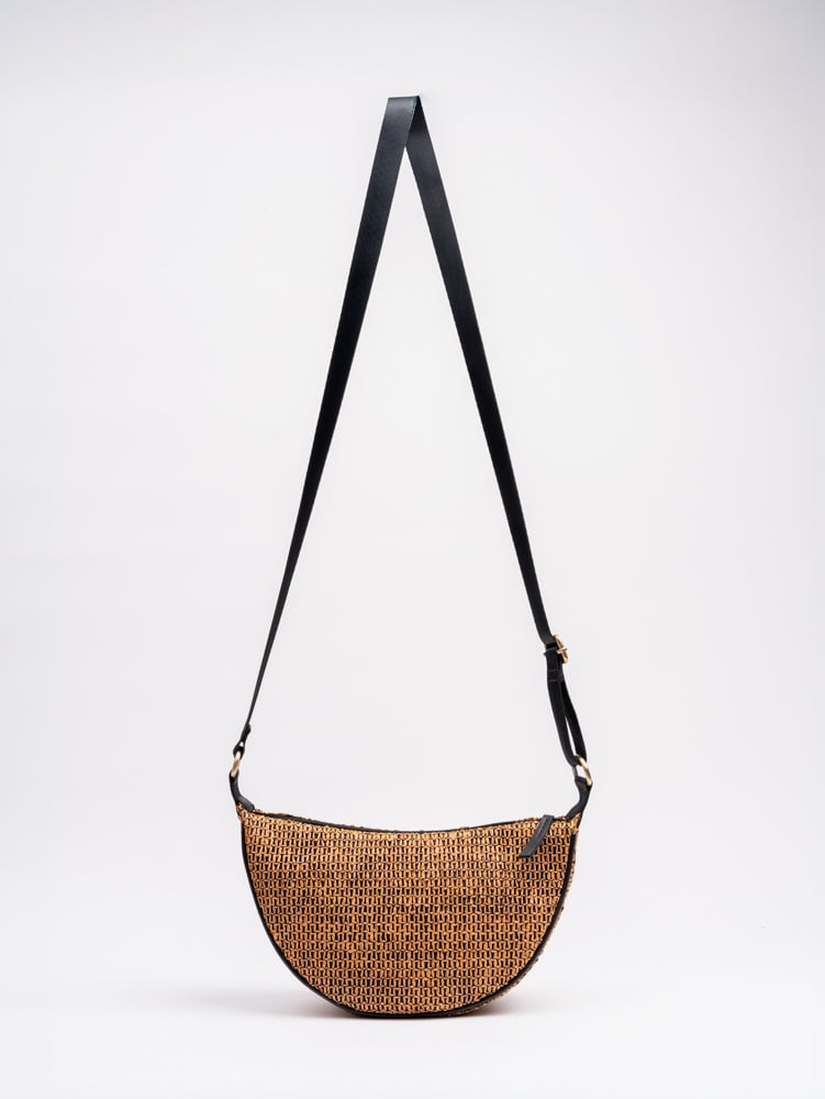 Rustic Brown moon Crossbody