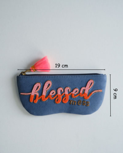 Sunglass Cover- Blessed
