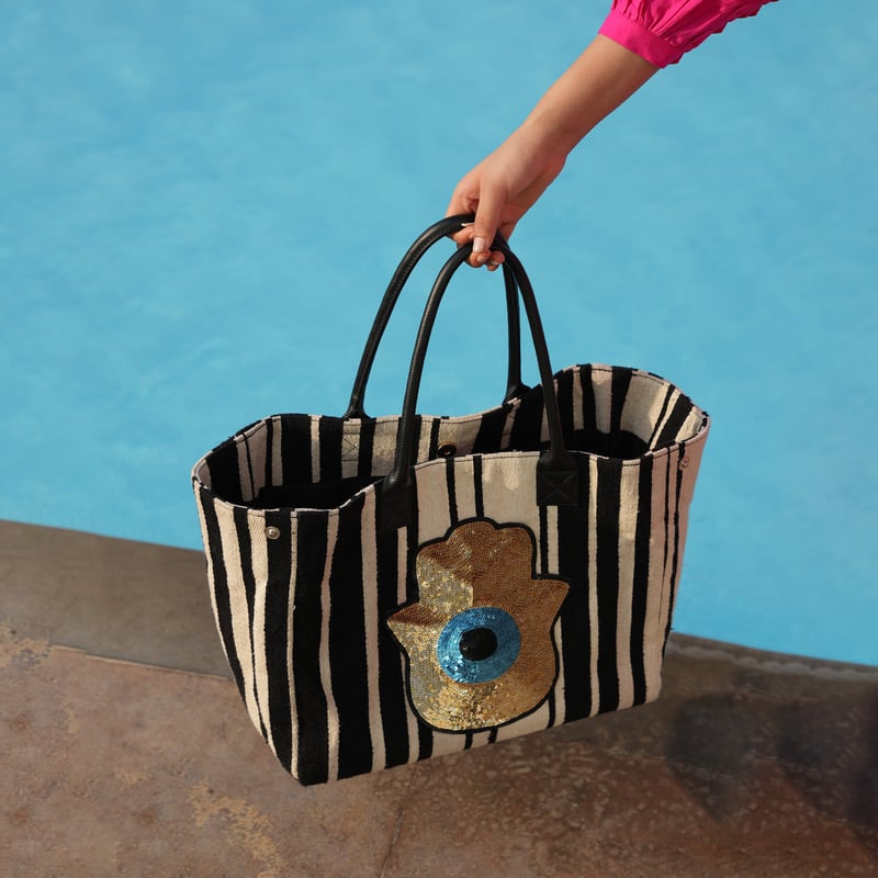 Malia Gold Tote