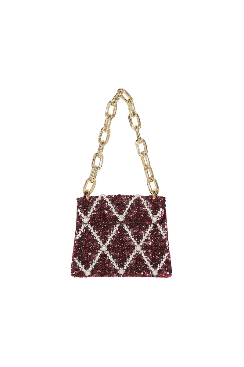 Erica Sangria Handheld Bag