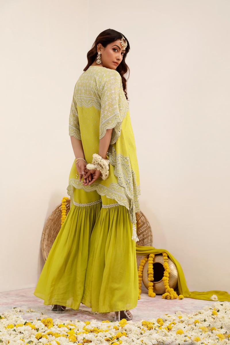Hoor - Kaftan Garara Set