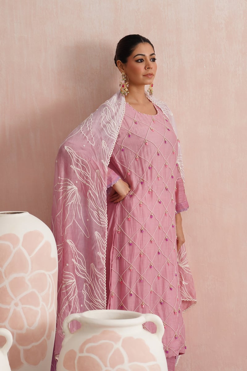 Gulnama Dupatta Set