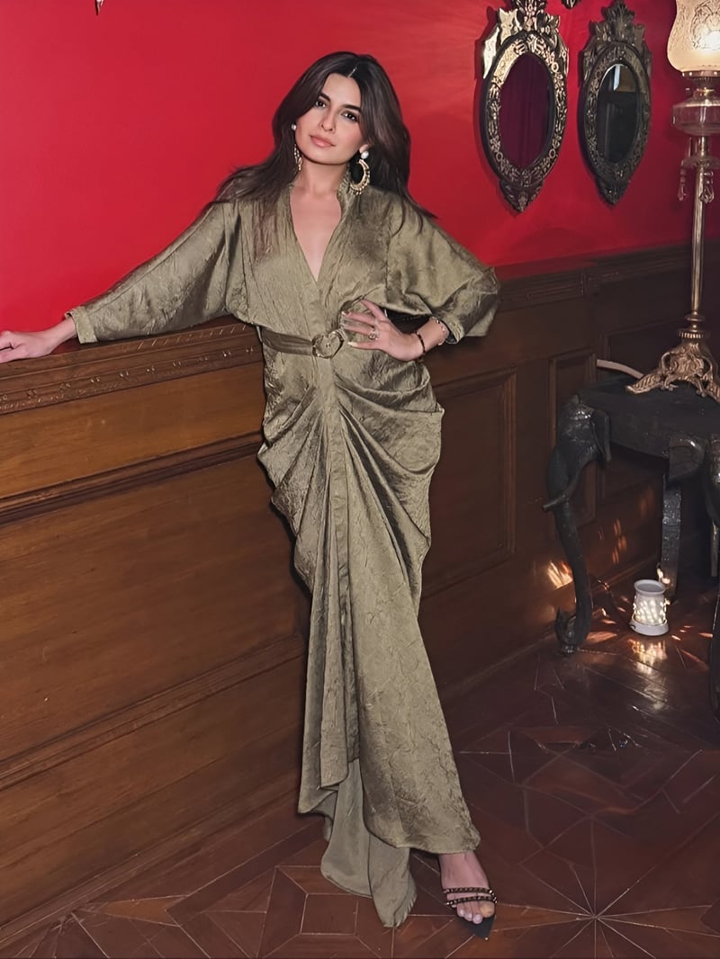 Crush Satin Waldorf Gown