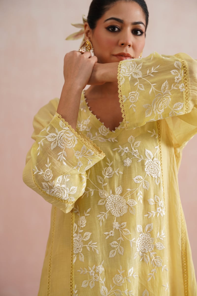 Dahlia Dupatta Set