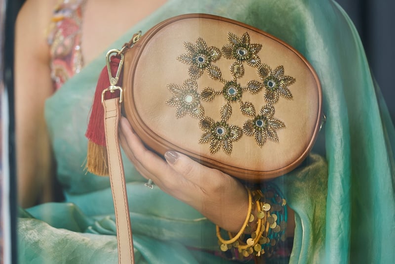Jhilmil Leather Bag
