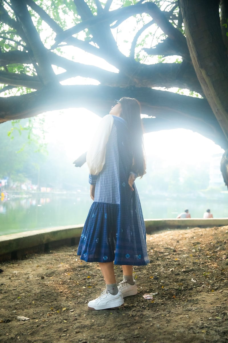 Cerulean Warbler Dress