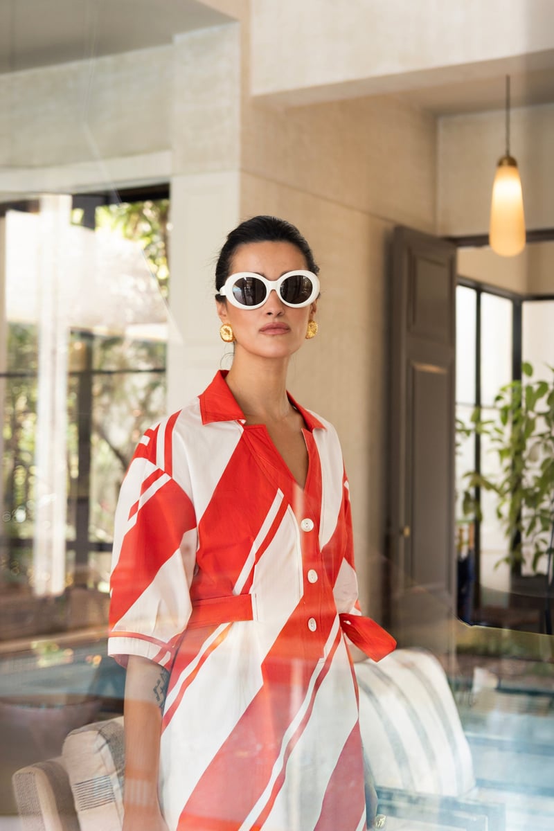 Portofino Stripe Dress