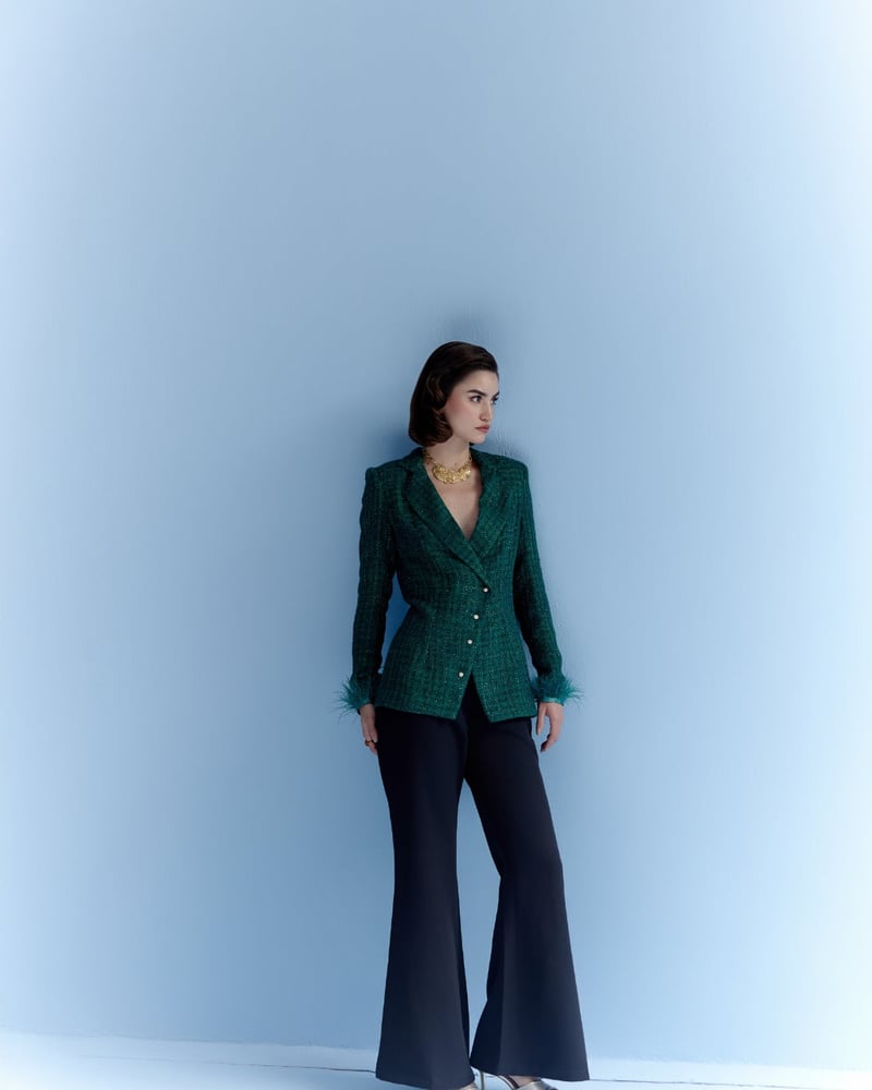 Mira Tweed Blazer
