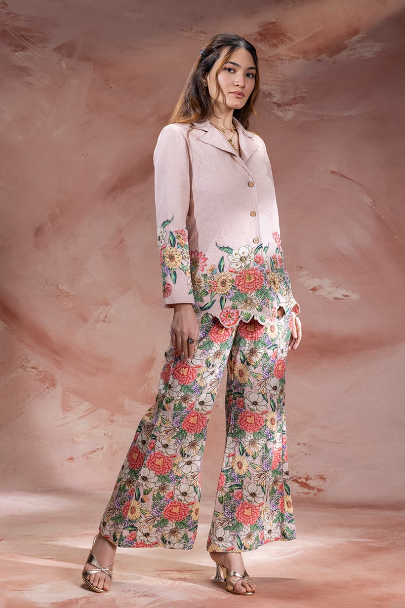 Baghira Embroidered Blazer Co-Ord Set