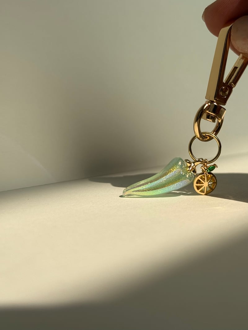 Nimbu Mirchi Bag Charm