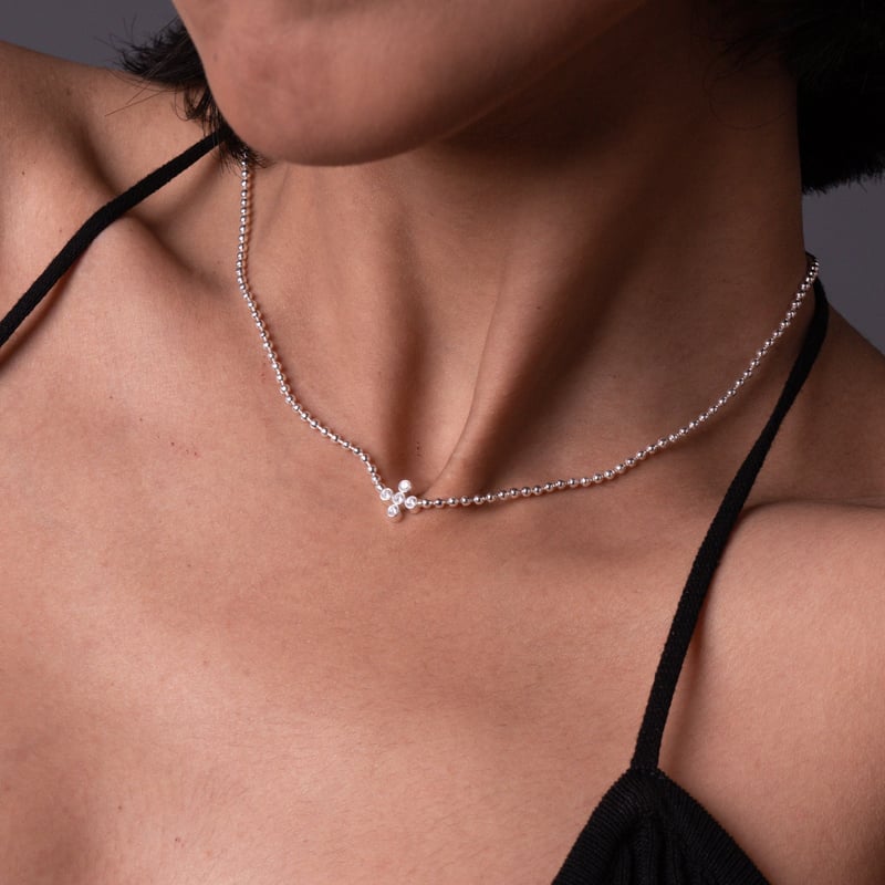 Sirius Star Necklace Silver