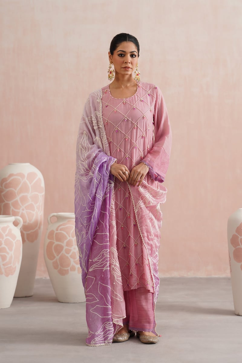 Gulnama Dupatta Set — UGNA