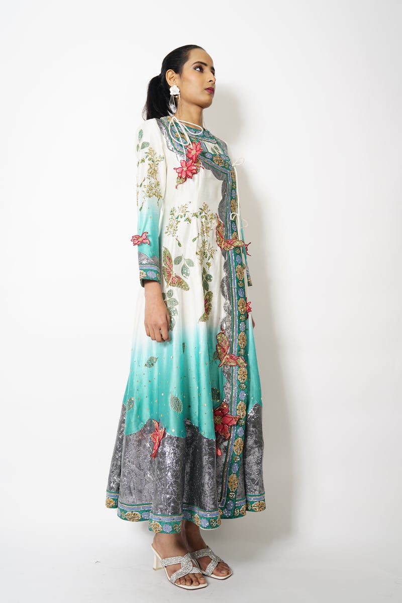 1723 -63 Saumya-Two Pc Anarkali Set