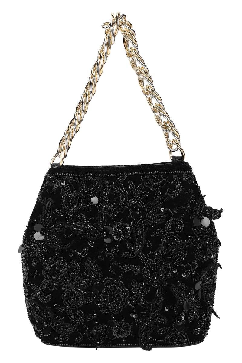 Seher Black Potli Bag
