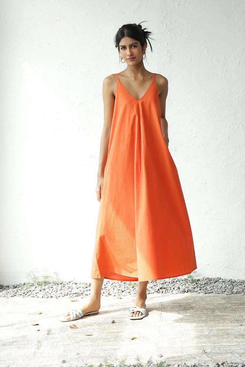 Autumn evening dress