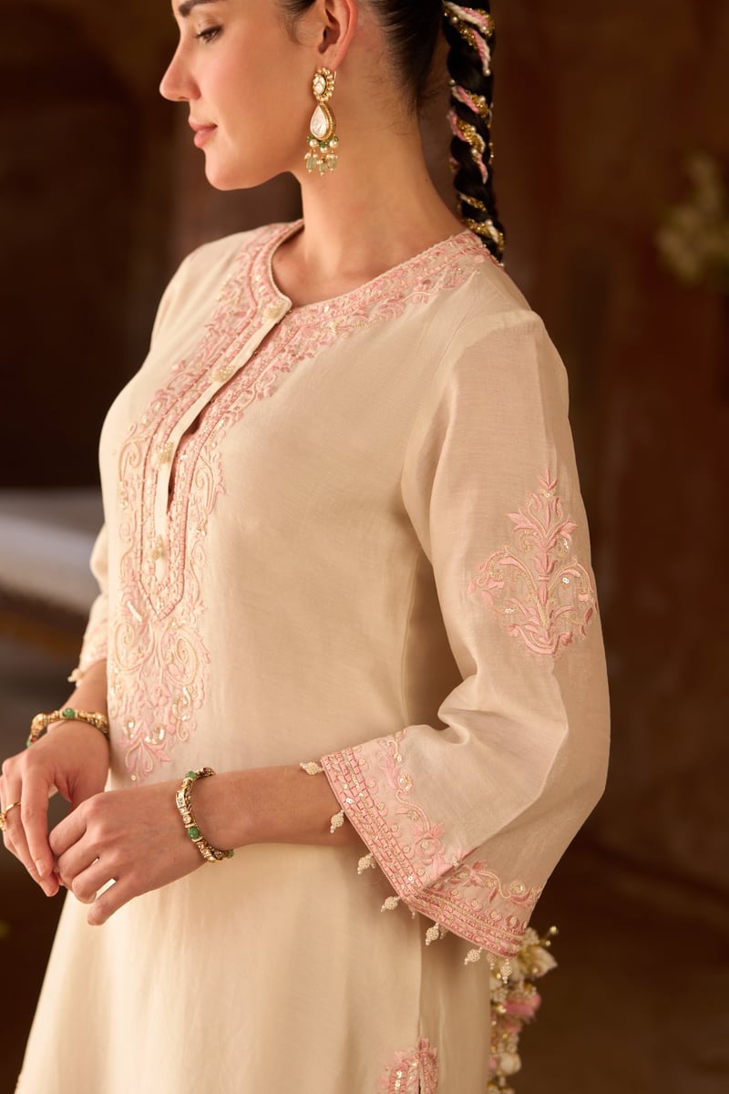 Nyra - Short Kurta And Dhoti