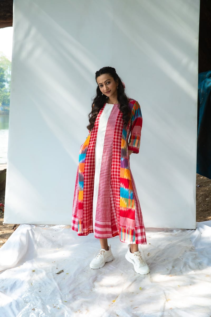 The Cloud Cluster 16 Panelled Dress