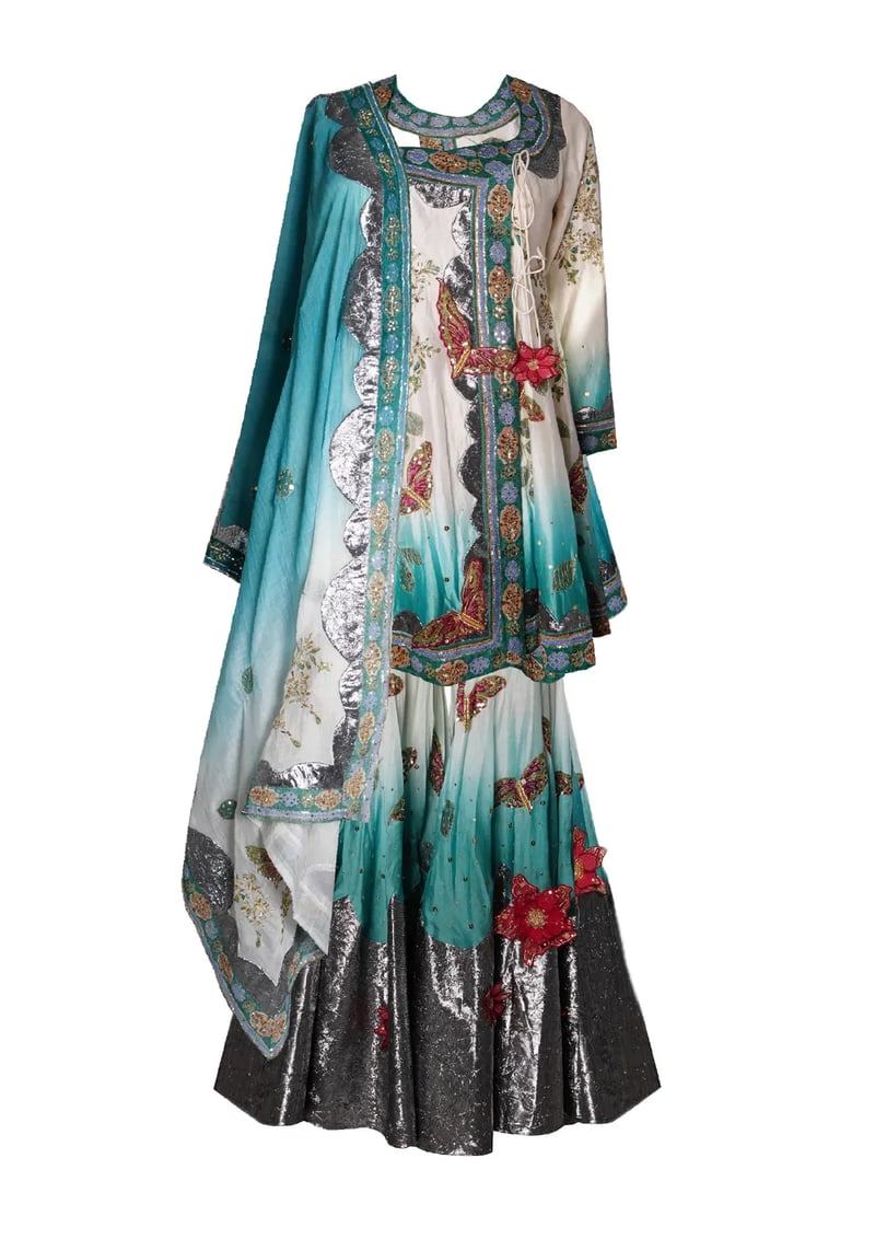 1723 -61 Saumya-Three Pc Garara Set