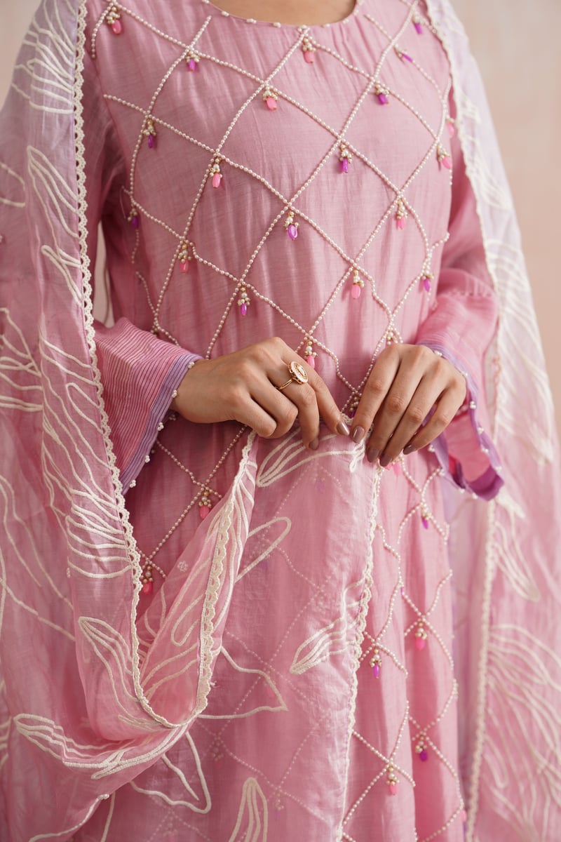 Gulnama Dupatta Set