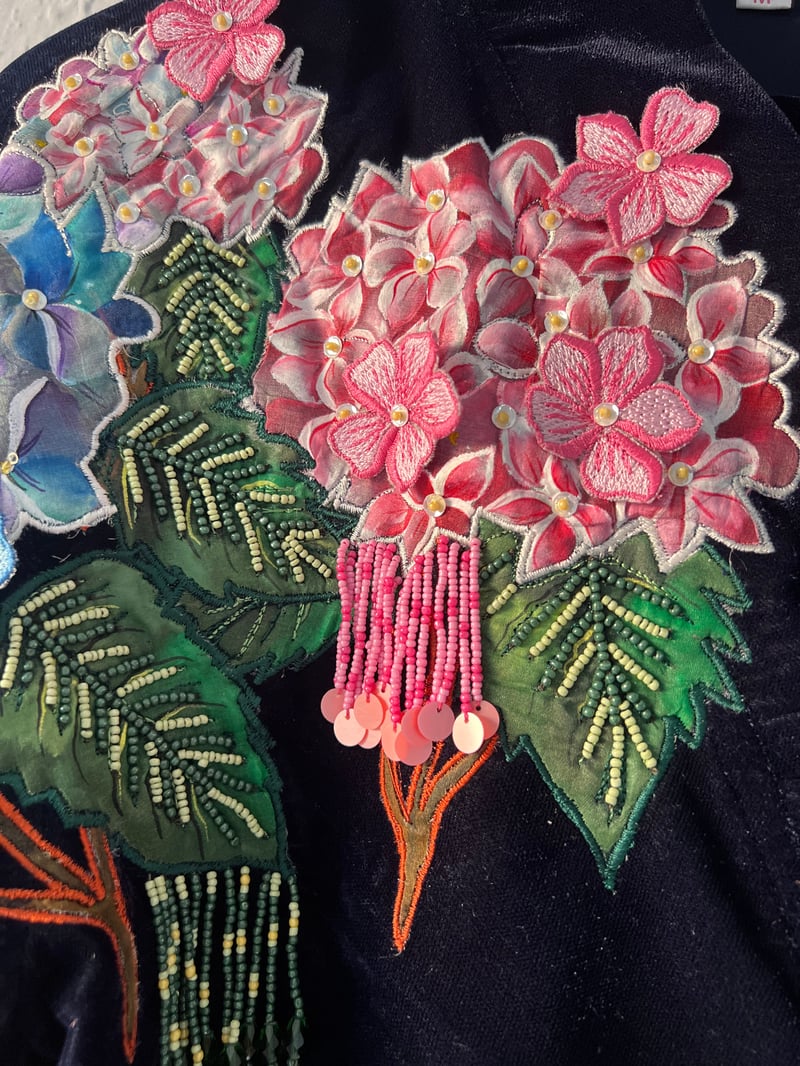 Hydrangea Kimono
