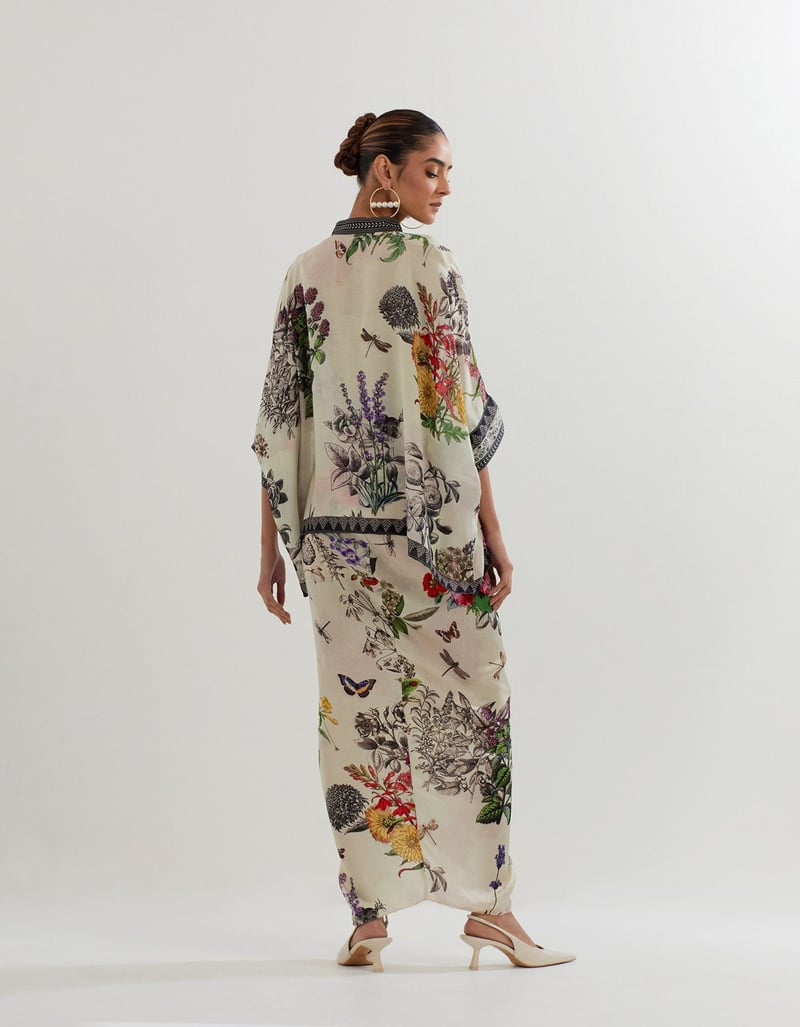 BOTANICAL TOP WITH SKIRT