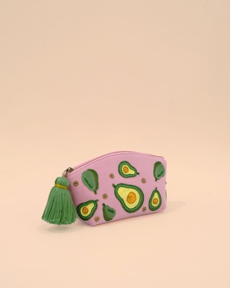 Avocado Makeup Pouch