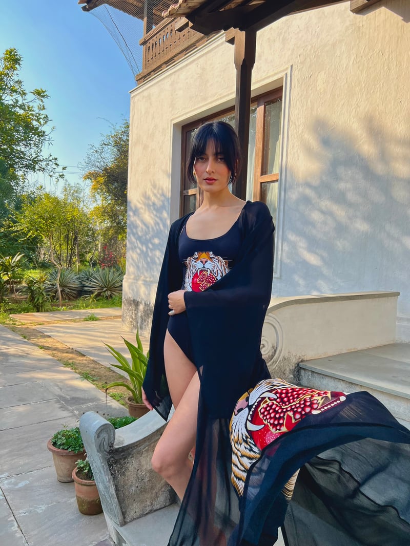 Kaftan - Tiger Pom