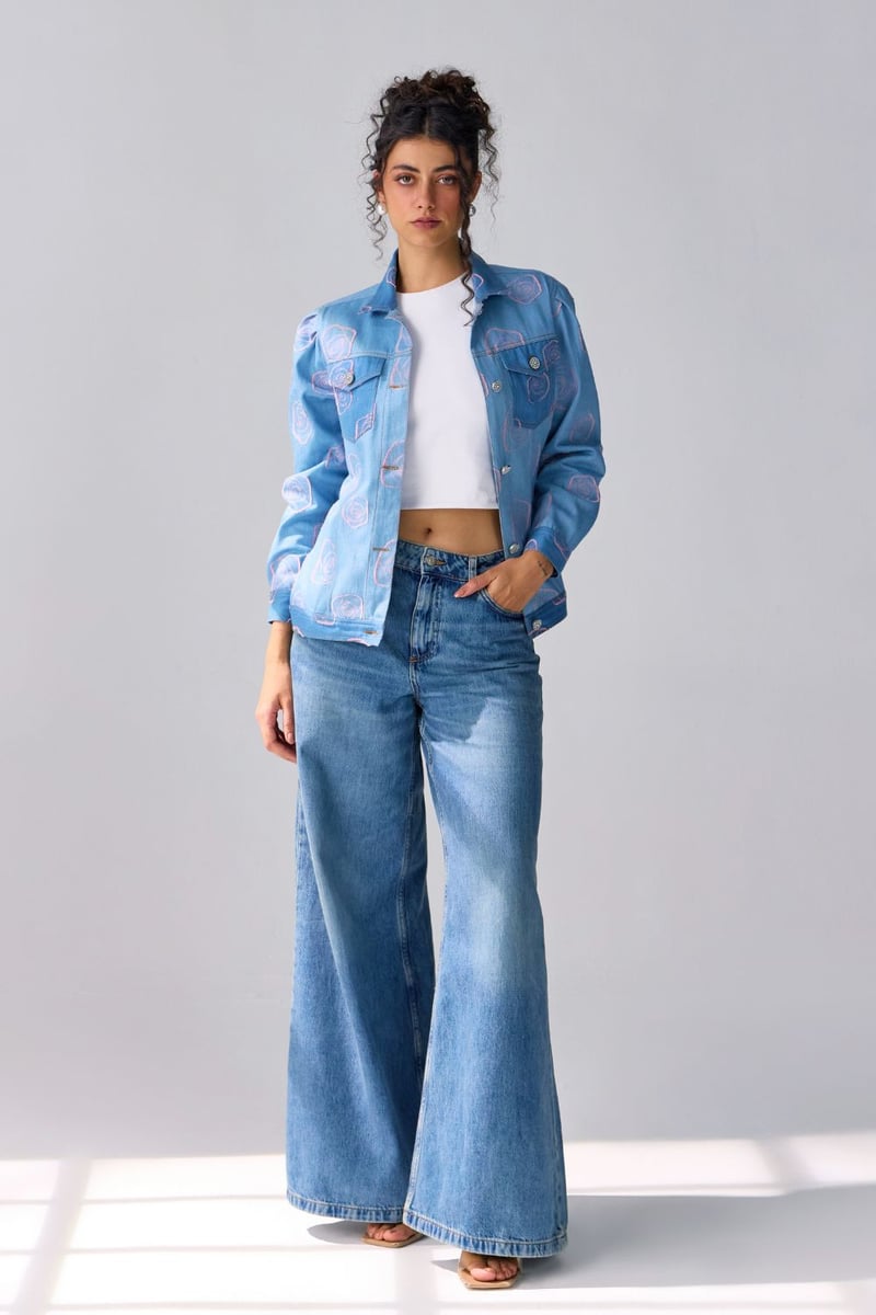 Roseate Denim Jacket