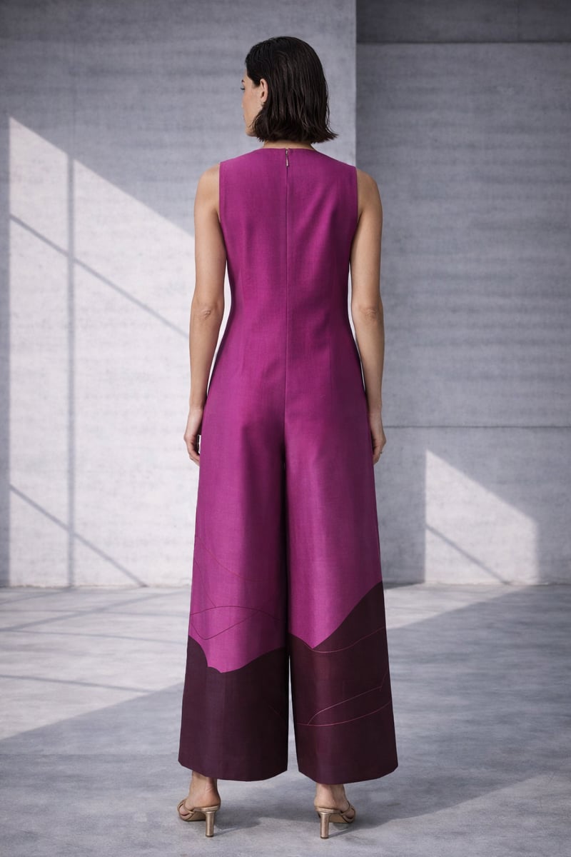 Mizu Pink Jumpsuit