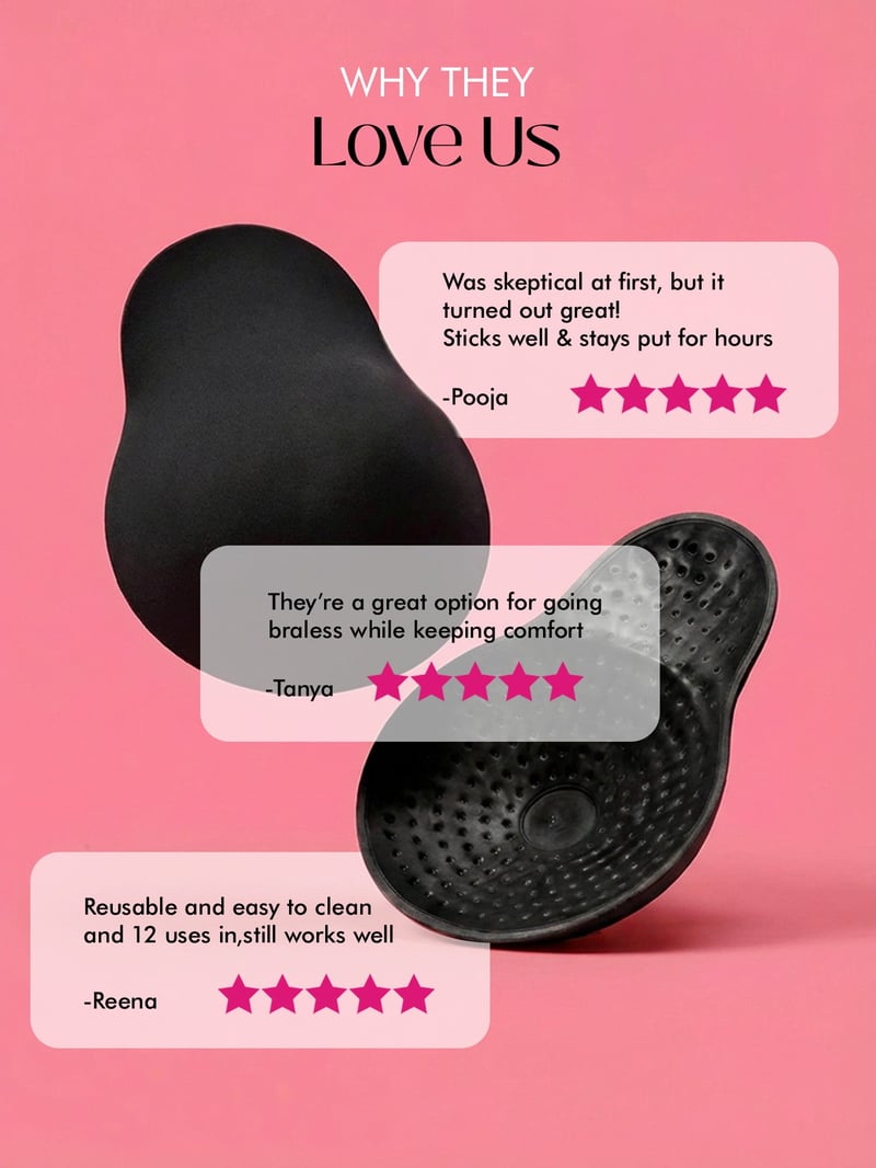 Breast Lift Cup (DD-E) (Nude) (2 Pcs)