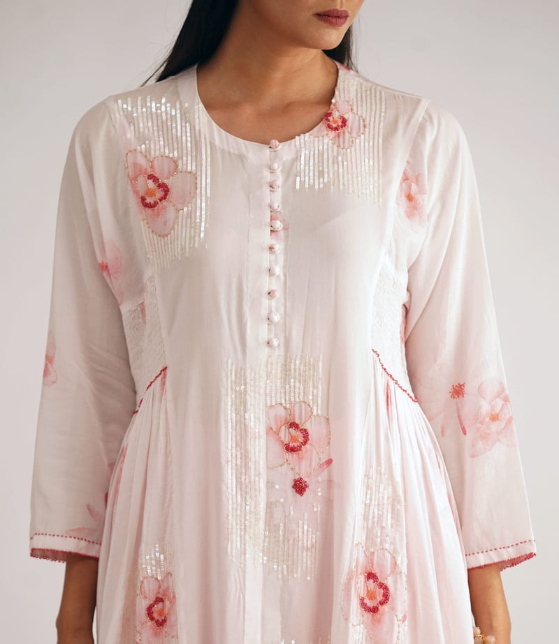 Floral Ombre Kurta