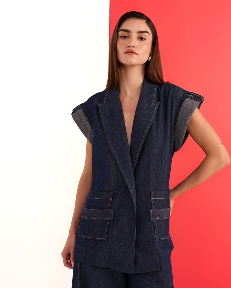 Indigo Blazer