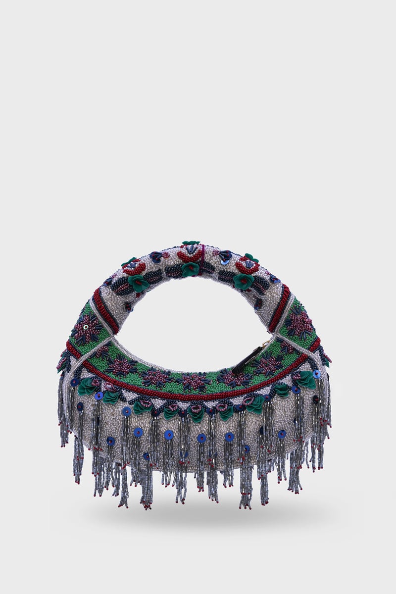 Midnight Cascade Beaded Bag — Versuhz India