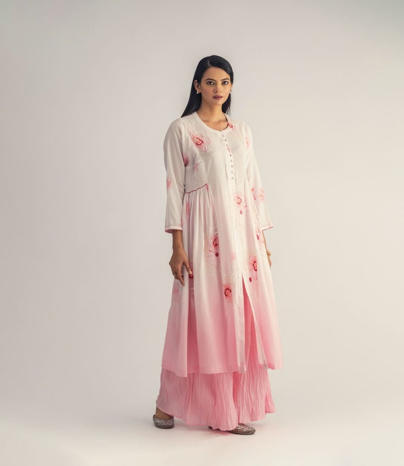 Floral Ombre Kurta
