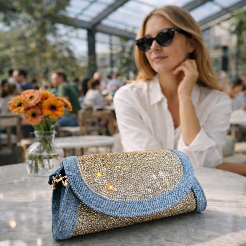 Quinn Denim Bag