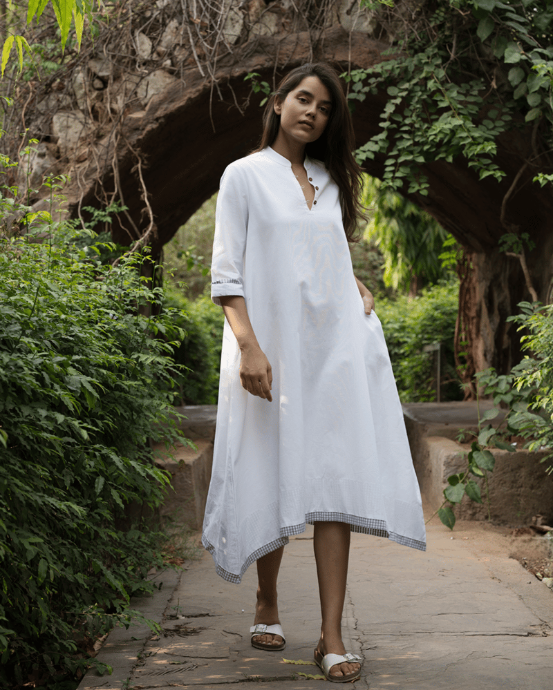 Bree Asymmetrical Flared Dress
