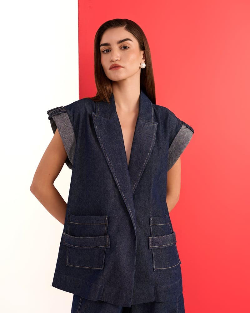Indigo Blazer